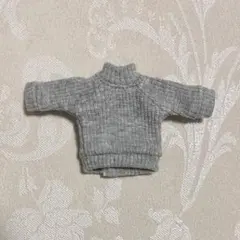 オビツ11 ニット セーター グレー ねんどろいど どーる ピコニーモP 服