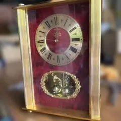 稼働品　SEIKO クオーツ QW472R 置時計のサムネイル