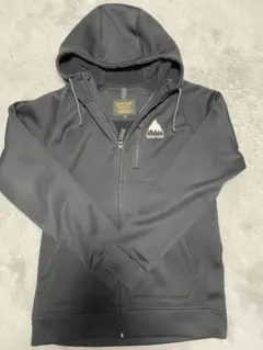 BURTON バートン フルジップパーカー 黒 ブラック