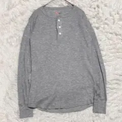 新品 PHIGVEL フィグベル サーマル 長袖 Tシャツ38 日本製 グレー