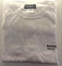 BANDEL バンデル ワンポイント ロゴTシャツ ホワイト　Mサイズ