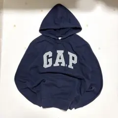 old gap ロゴドン パーカー ネイビー 短丈 swag XS y2k