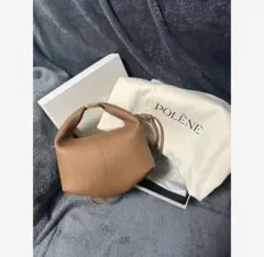 超美品】POLENE ポレーヌ Béri キャメル ショルダーバッグ - メルカリ