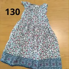any FAM 花柄 ノースリーブ ワンピース 130 女の子 夏服のサムネイル