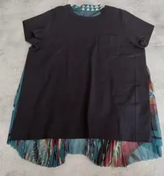 PENDLETON sacai ペンドルトン サカイ バックプリーツ カットソー