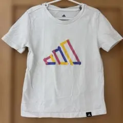 adidas カラフルロゴ Tシャツ 120