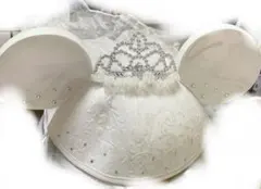 レア　ディズニー　ウェディングイヤーハット　海外限定品 2025年最新】ディズニー ウェディング イヤーハットの人気