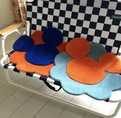 MIYOSHI RUG Mickey Mouse Flower Rug - メルカリ