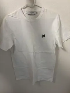 MAISON KITSUNE ロゴ Tシャツ ホワイト