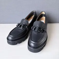 【極美品】マッキントッシュフィロソフィー 厚底 チェーンローファー 23.5のサムネイル