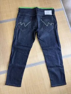 デニムパンツ インディゴ グリーンステッチのサムネイル