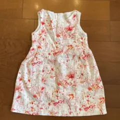 ZARA GIRLS 花柄ノースリーブワンピース 104
