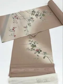 付け下げ 加賀友禅 百貫石峰 落款入 正絹 反物 T9597 - メルカリ