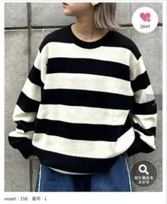 CIAOPANIC TYPY 【ユニセックス】スウェットライクニット