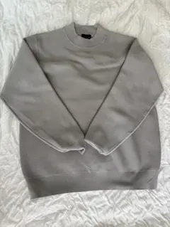 green label relaxing グレー クルーネックニットのサムネイル