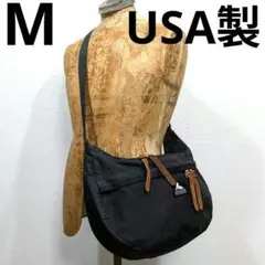 黒 銀タグ USA製 GREGORY グレゴリー ショルダーバッグ サッチェル 