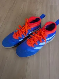 adidas Predator サッカーシューズ 青/赤 24.5cm - メルカリ