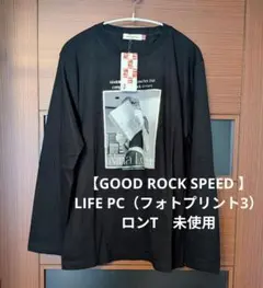 【GOOD ROCK SPEED 】LIFE PC（フォトプリント3）ロンT　Mのサムネイル