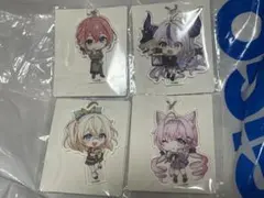 秘密結社holoX デフォルメアクリルボールチェーン 4種 GIGO ホロライブ