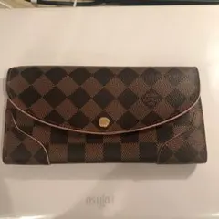 正規品　ルイヴィトン　ポルトフォイユ　エミリーダミエ 長財布