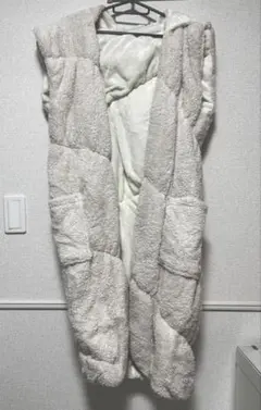 【CAINS】羽織れるあったかロールクッションBIG カバー付き