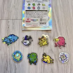 たまごっち オーロラホログラム クリアフレークシール﻿ おすそ分け しまむら
