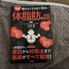 図解眠れなくなるほど面白い体脂肪の話