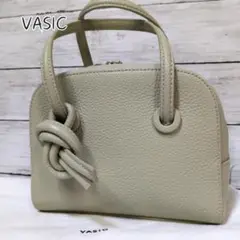 極美品✨ ヴァジック アペロ ミニ レザー ハンドバッグ 大容量 自立 ベージュ APERO MINI,ミュゲ – VASIC ヴァジック日本公式サイト
