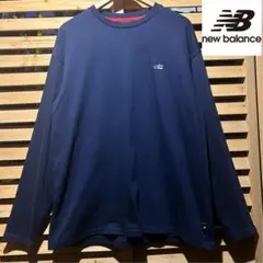 NEW BALANCE MFO シューワッペンロングスリーブ　タックインコーデ