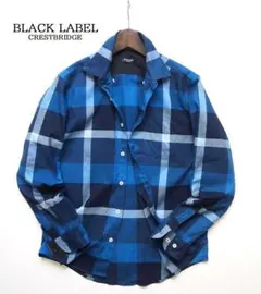 BLACK LABEL CRESTBRIDGE】美品 長袖シャツ 赤系 39☆ - メルカリ