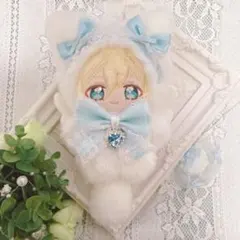 e。様専用 自立(447) 色 ぬい服 10cm 着ぐるみ ねこ スタイ付き