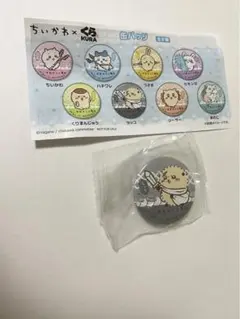 くら寿司　びっくらポン　ちいかわ　ラッコ 缶バッジ 1個 袋入り