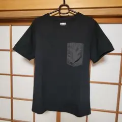 TAKEO KIKUCHI　黒 Tシャツ サイズ2 ポケット付きのサムネイル