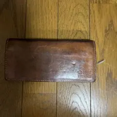 TAKEO KIKUCHI 長財布 レザー ブラウンのサムネイル