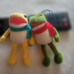 おとぼけかえるのピクルス マスコット 2体セット