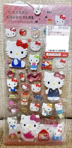 【正規品】ハローキティ クリアキャンディシール