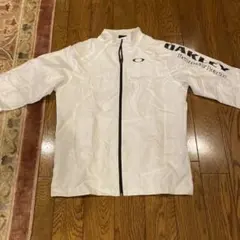 OAKLEY ホワイト ナイロンジャケット Mサイズ