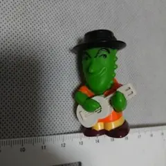 М　アンパンマン　ニガウリマン　指人形　マスコット　フィギュア　あつまれ