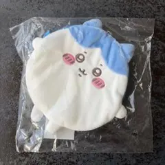 ちいかわくじ　もちっとふわっとコレクション　D賞　まんまるポーチ　ハチワレ