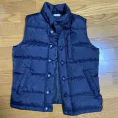 nano・universe ネイビー ダウンベスト