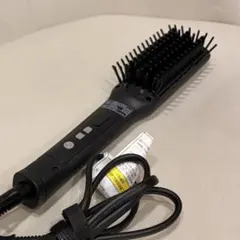 SALONIA /ストレートヒートブラシ/スリムブラック