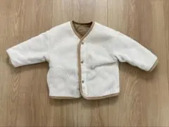 無印良品　ボア　フリース　アウター　リバーシブル　90