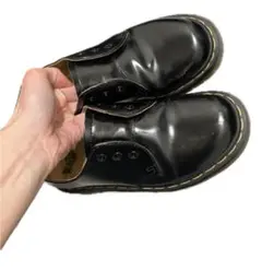 Dr. Martens ブラックレザー シューズ UK4
