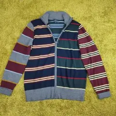 【美品】ブルックスブラザーズ MERINO ウール　ニット　ジップ　L