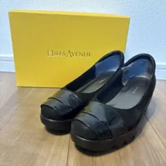 HILLS AVENUE ヒルズアヴェニュー パンプス ブラック 黒 23cm