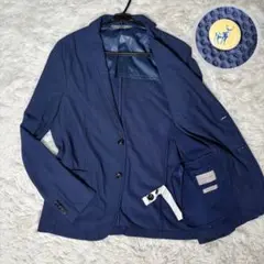 未使用級✨ザラマン カノコ テーラードジャケット　メッシュ　ストレッチ　洗濯可