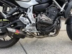 MT-07 Akrapovic マフラーのサムネイル