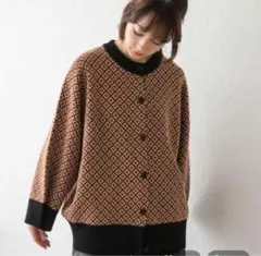 JEANASIS スポンディッシュアソートクルーカーディガン