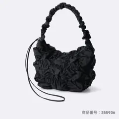 GU ギャザーショルダーバッグ