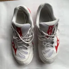 Mizuno Wave Claw2 ホワイト/レッド